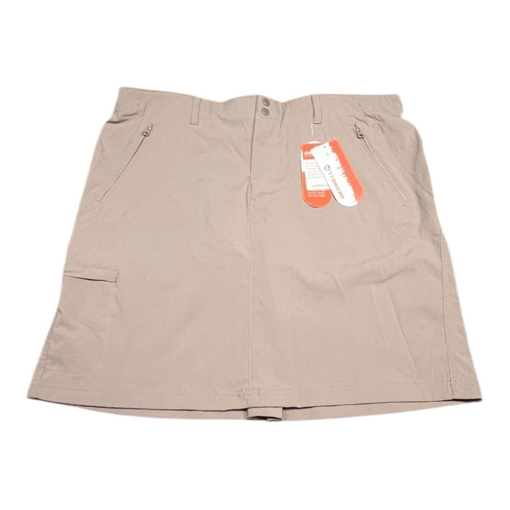 Merrell NWT Belay Skirt II Tan Cargo Skirt size 14